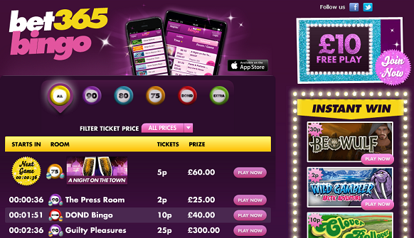 who runs bet365 bingo , bet365 how to use free spins