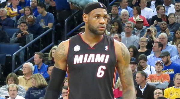 Miami Heat Player LeBron James