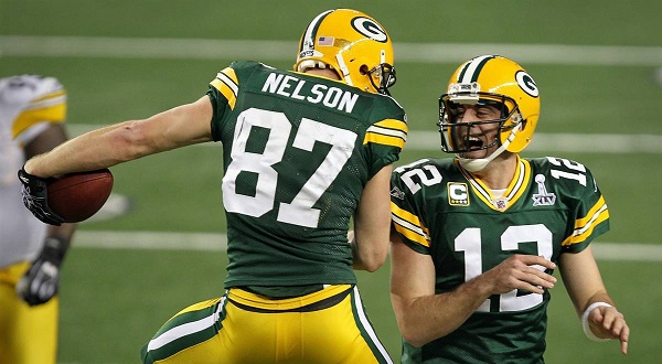 Jordy Nelson and Aaron Rodgers