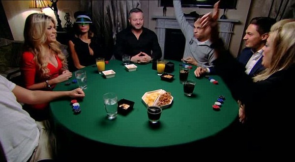 Friends Playing Poker