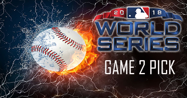 2018 World Series Game 2 Pick
