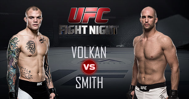UFC Fight Night 138: Volkan vs Smith 10/27/18 Odds,