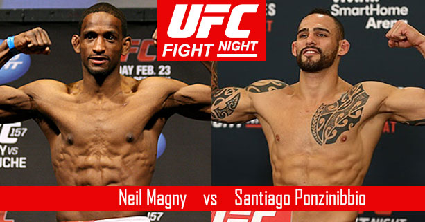 UFC Fight Night 140: Magny vs Ponzinibbio Odds