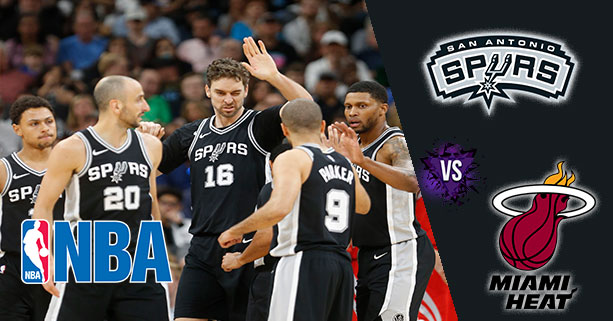 San Antonio Spurs vs Miami Heat 11/7/18 NBA Odds