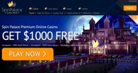 Spin Palace Casino Home Page