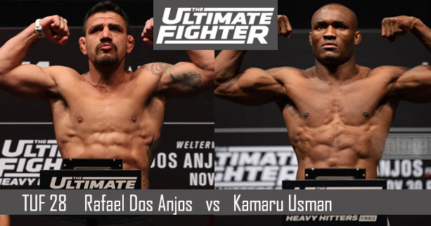 TUF28 Finale: Rafael Dos Anjos vs Kamaru Usman MMA Odds
