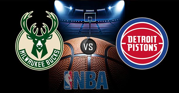 Milwaukee Bucks vs Detroit Pistons 12/17/18 NBA Odds