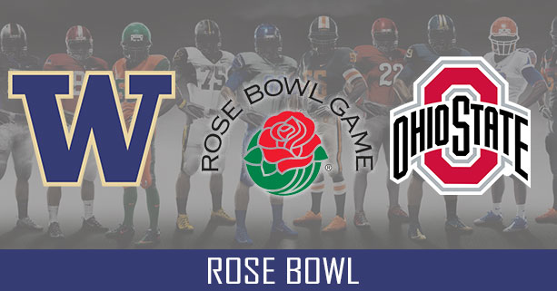 Washington vs Ohio State 1/1/19 NCAA Rose Bowl Odds