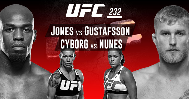 UFC 232 - Jones vs Gustafsson / Cyborg vs Nunes