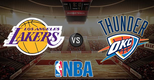 Los Angeles Lakers vs Oklahoma City Thunder 1/17/19 NBA Odds