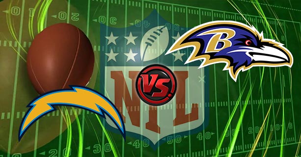 Los Angeles Chargers vs Baltimore Ravens 1/6/19 NFL Odds