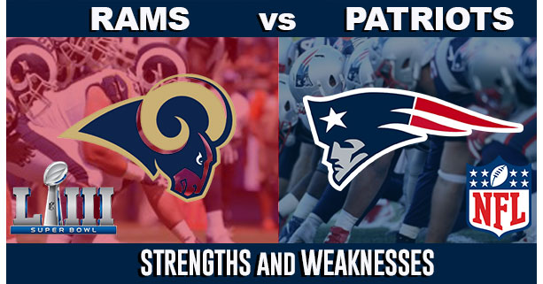Strengths and Weaknesses – Super Bowl LIII Betting Breakdown