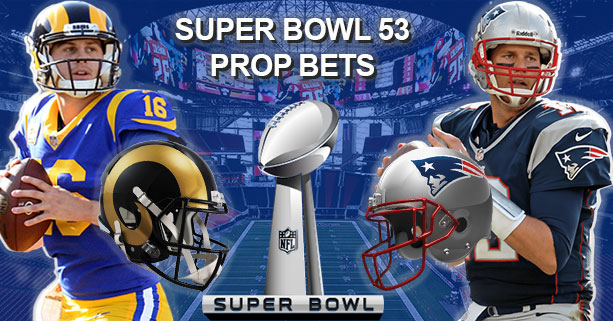 Super Bowl 53 Prop Bets from Bovada