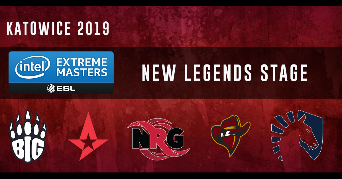 Katowice New Legends Stage Teams Moving Forward