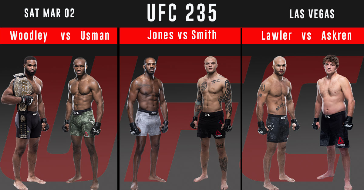 UFC 235 Predictions - Jones vs Smith