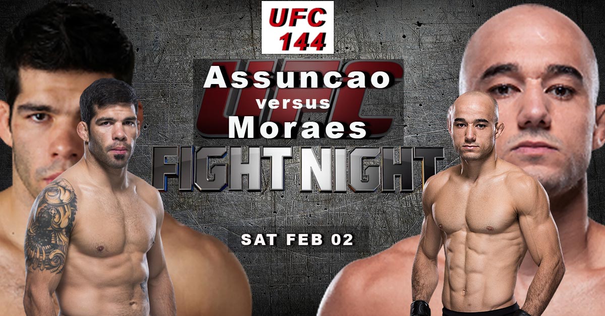 UFC Fight Night 144: Assuncao vs Moraes 2 MMA Odds
