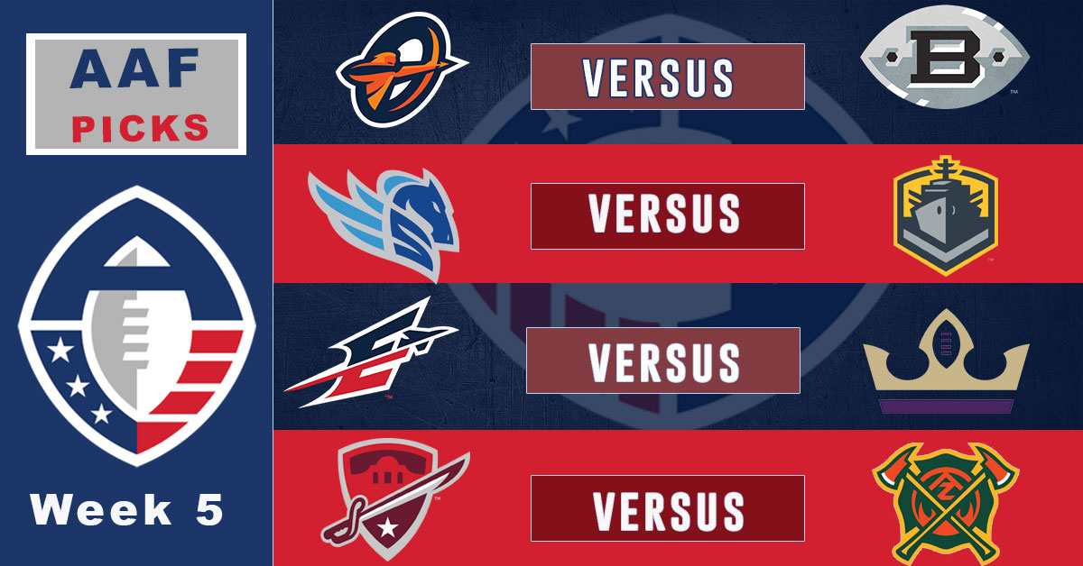 AAF Week 5 Betting Odds, Preview and Prediction