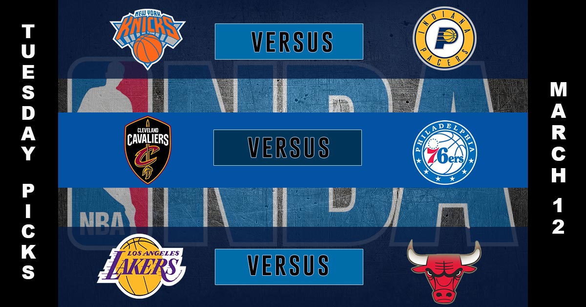 NBA Picks, Predictions and Odds for 3-12-19