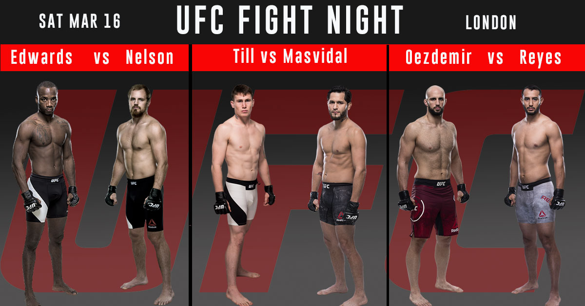 UFC Fight Night 3/16/19 Prediction, Pick and Odds