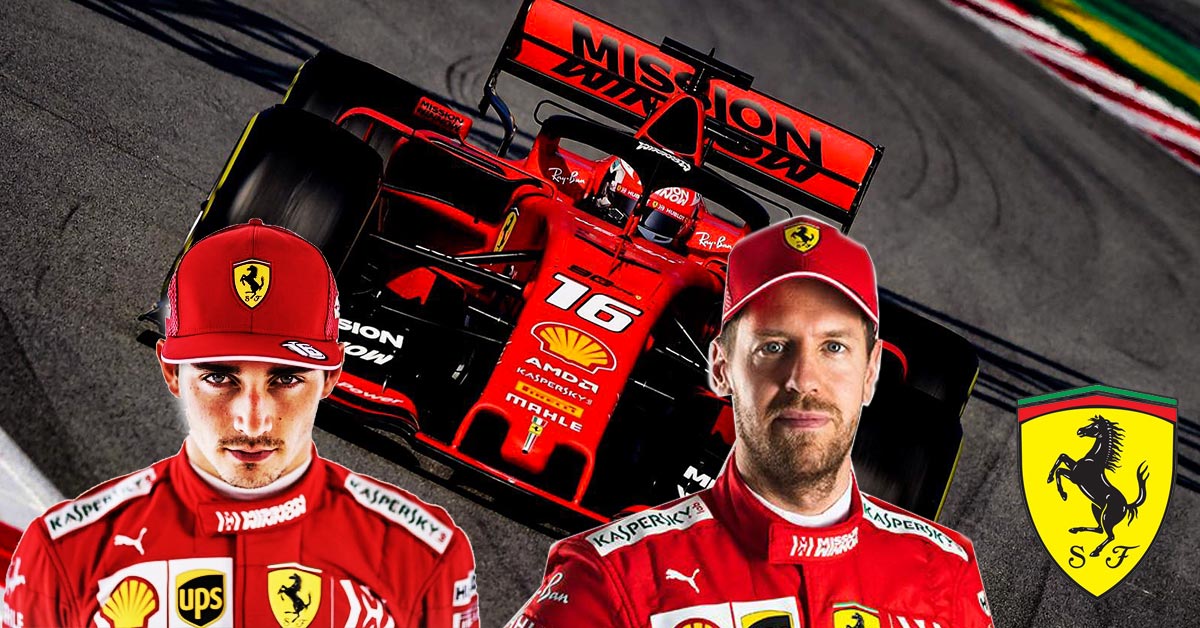 F1 Team Ferrai 2019 - Vettel & LeClerc
