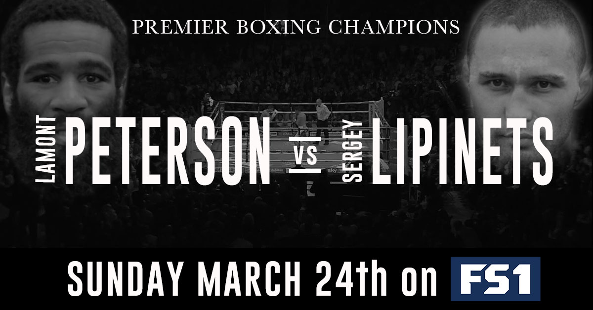 Lamont Peterson vs Sergey Lipinets 3/24/19 Boxing Odds and Prediction