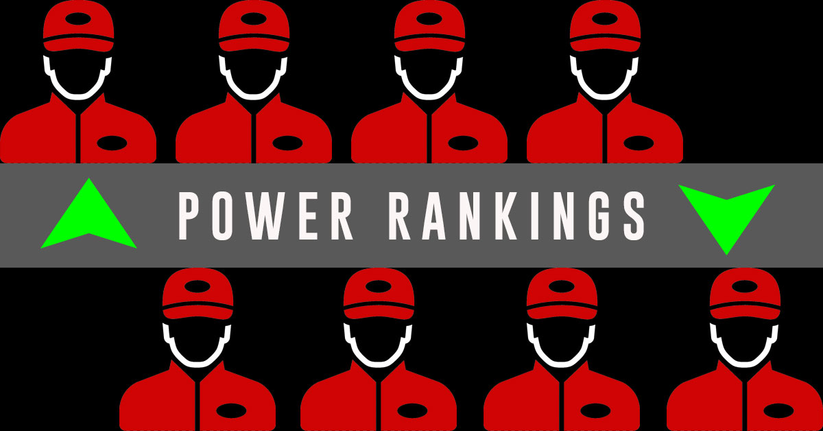 F1 Driver Power Rankings as of April 2019