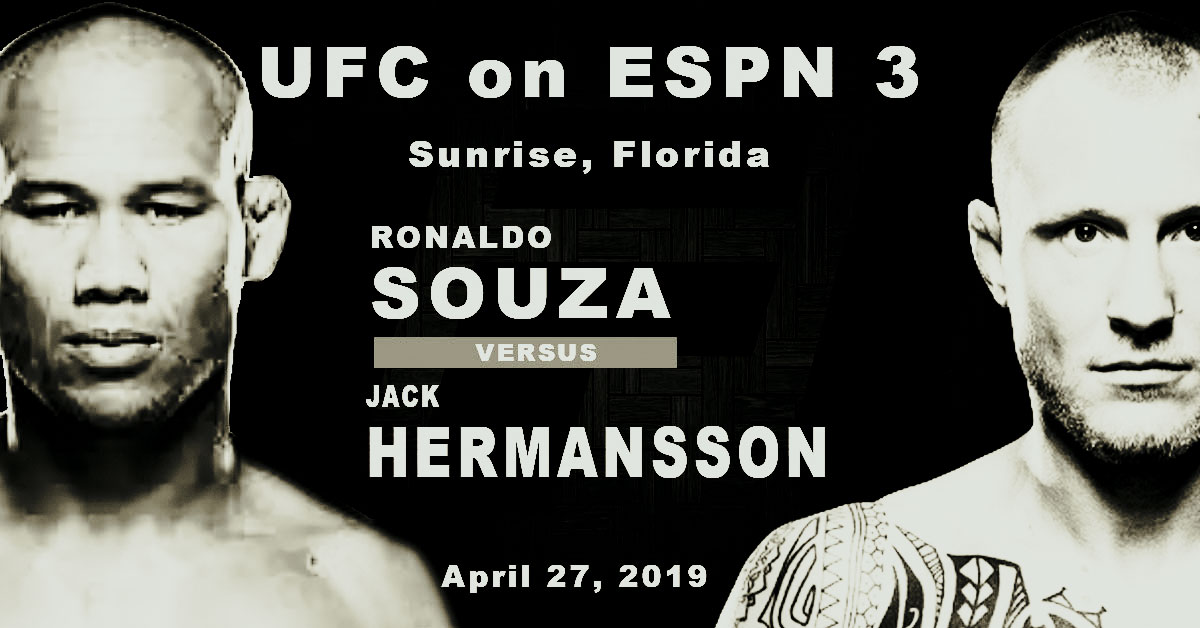 UFC on ESPN 3 Main Card 4/27/19 Predictions