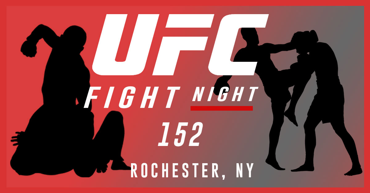 UFC Fight Night 152 Logo - Rochester, NY