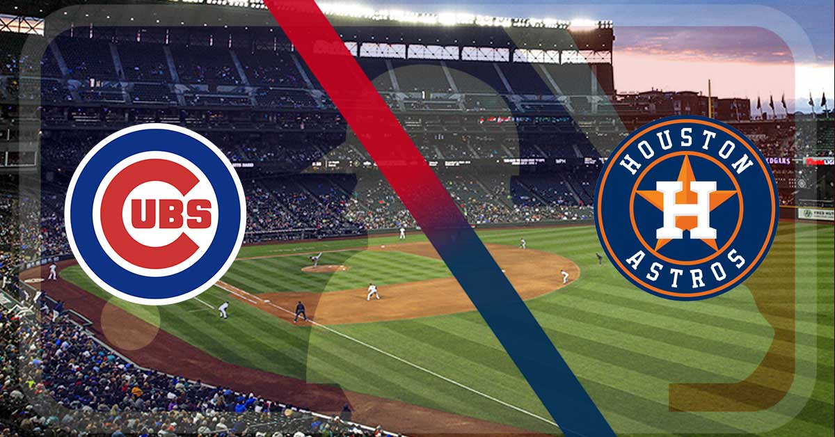 Chicago Cubs vs Houston Astros Logo