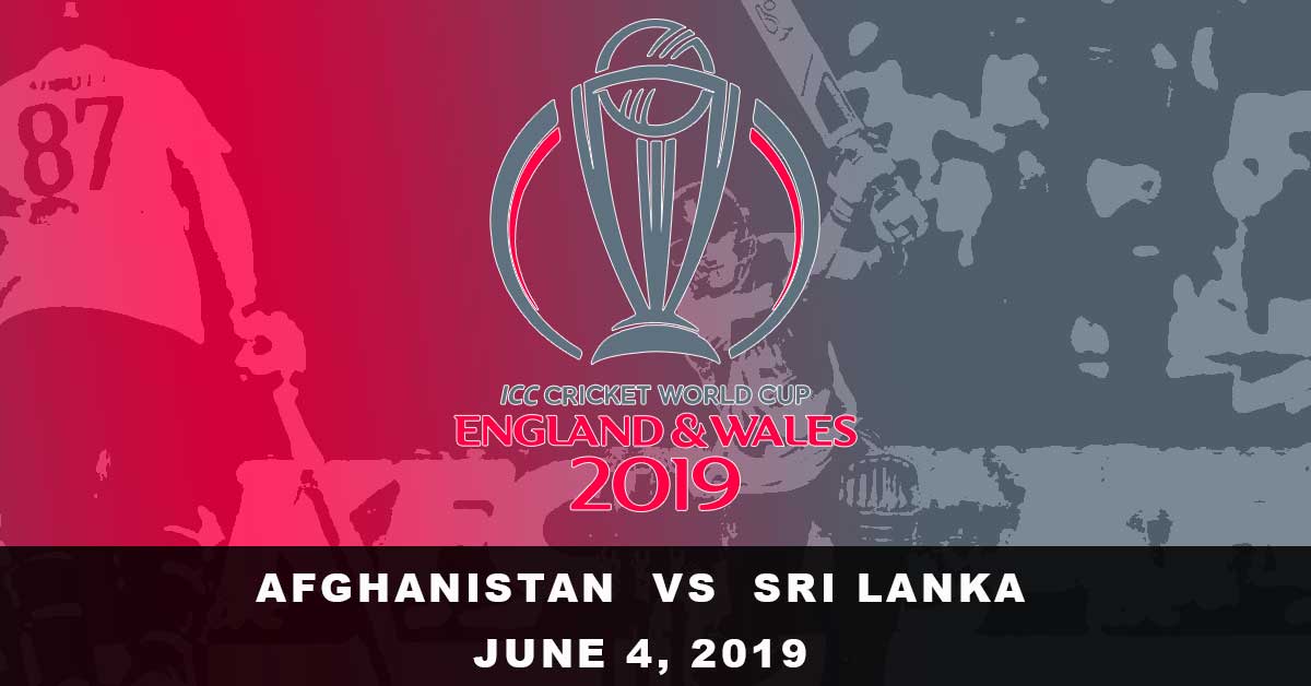 ICC World Cup 2019 Logo - Afghanistan vs Sri Lanka