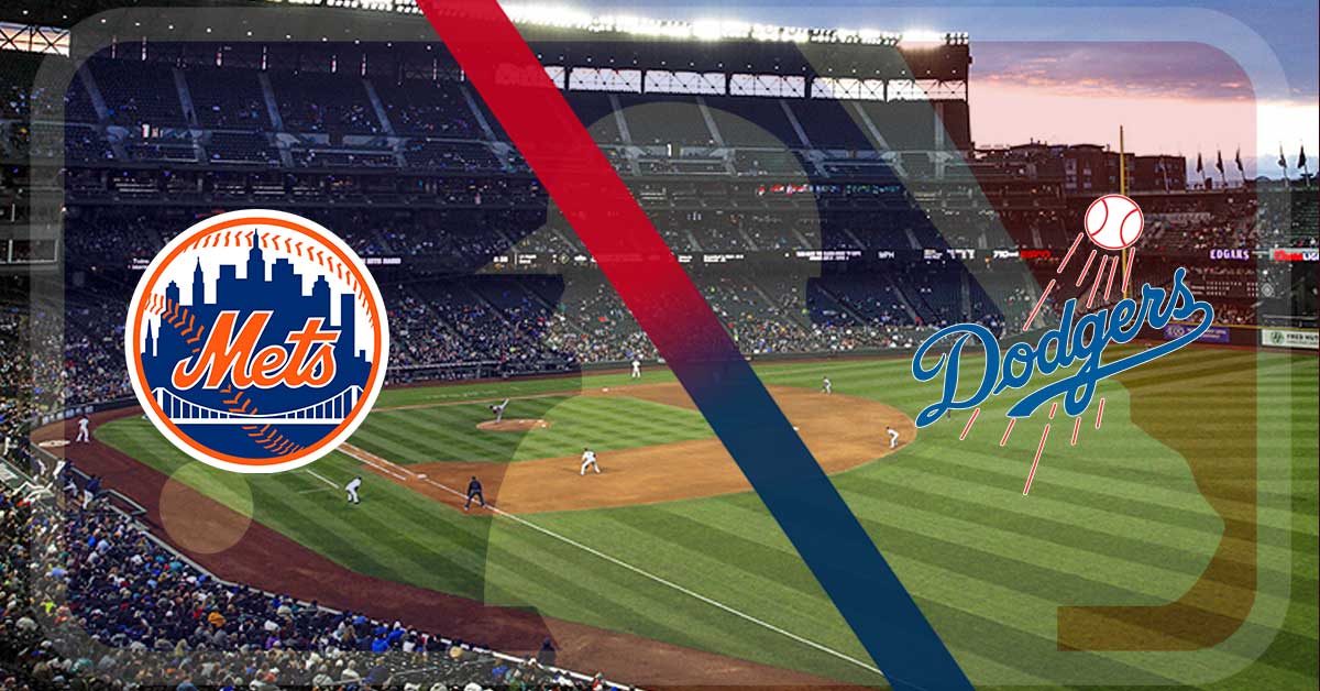 NY Mets vs LA Dodgers Logo