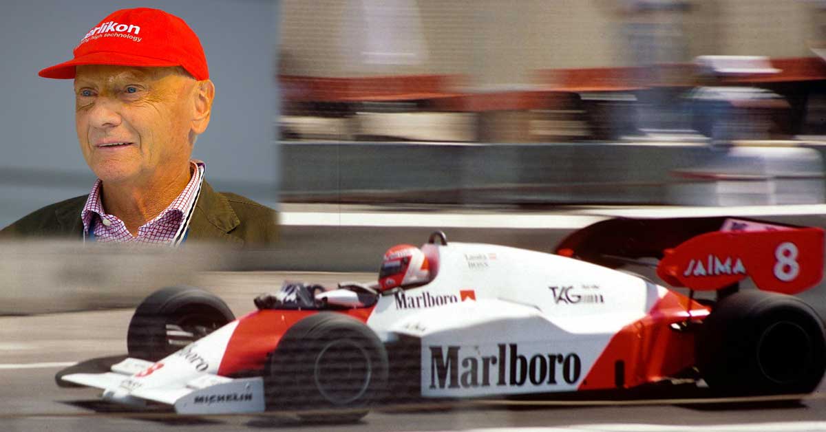 Nicki Lauda F1 Driver