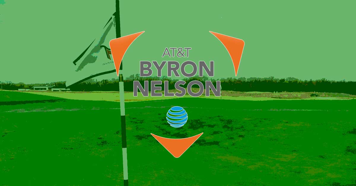 PGA AT&T Byron Nelson Logo and Trinity Forest Golf Course