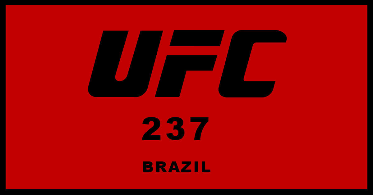 UFC 237 logo with red background