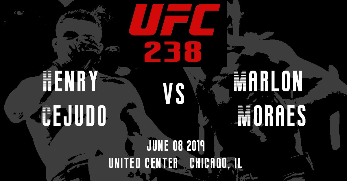 UFC 238 - Cejudo vs Moraes