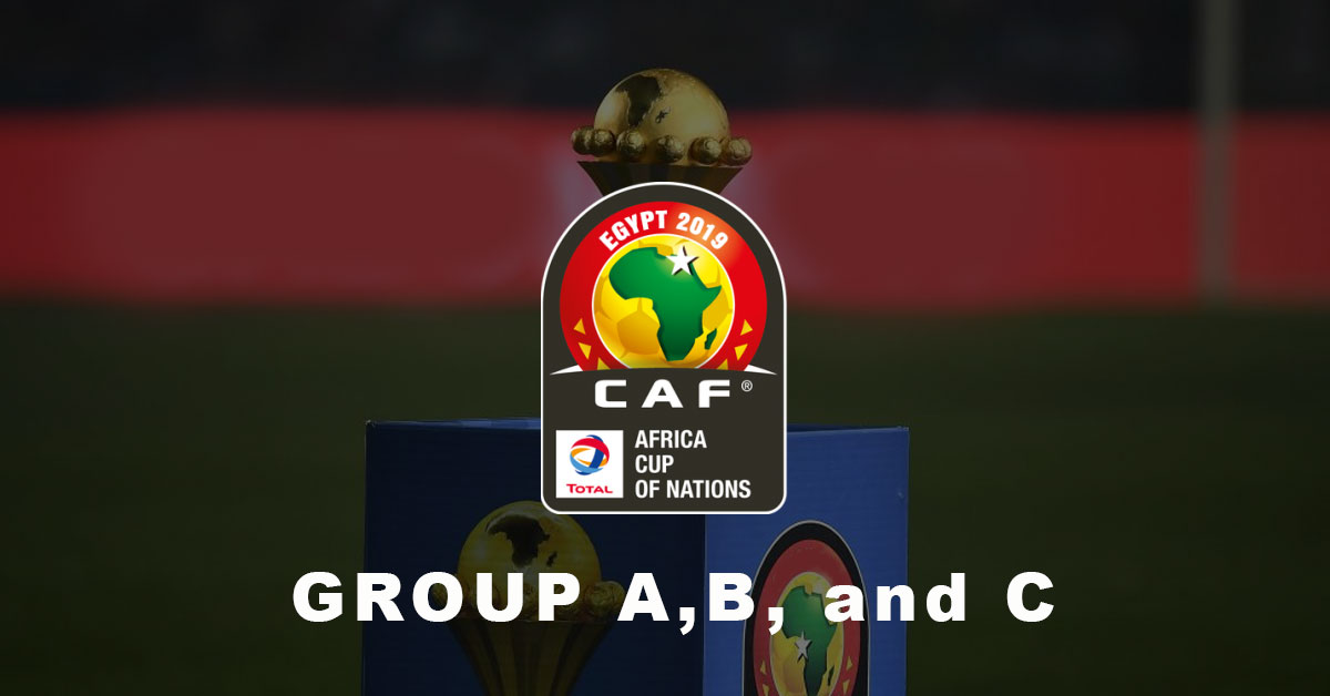 Africa Cup of Nations 2019 Group A, B and C Pick