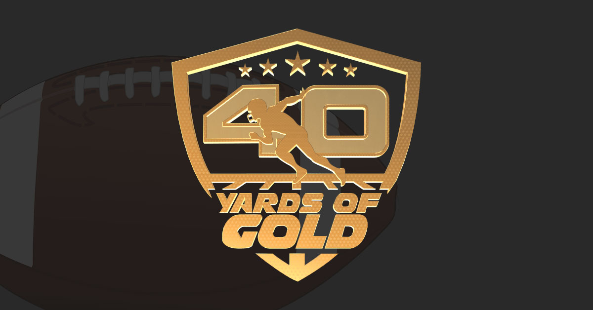 40 Yards of Gold Logo