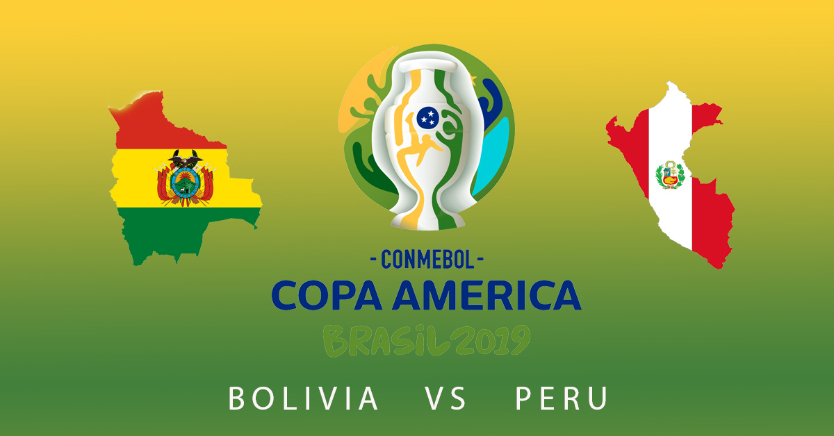 Bolivia vs Peru 2019 Copa America Logo
