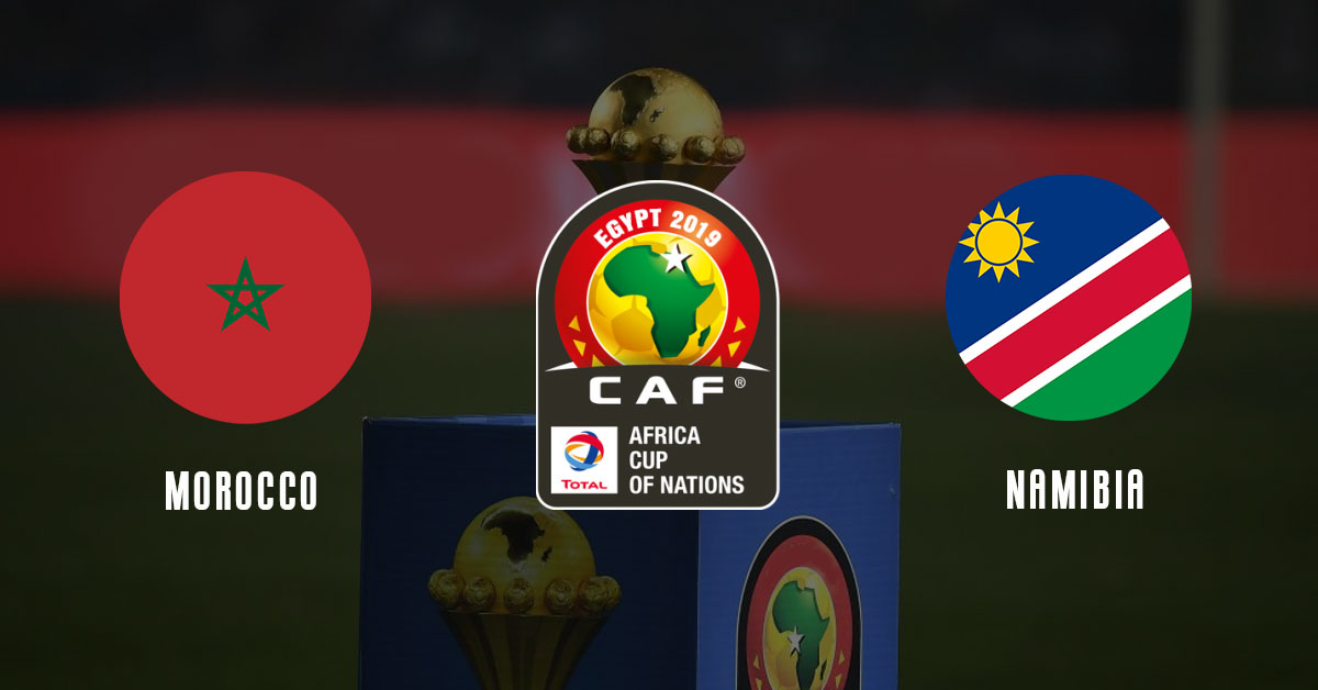 Morocco vs Namibia Africa Cup of Nations 2019