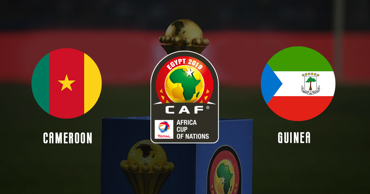 Cameroon vs Guinea Bissau 6/25/19 AFCON