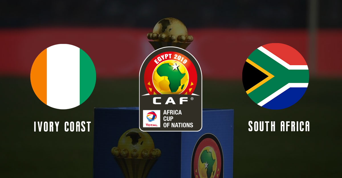 Ivory Coast vs South Africa - AFCON 2019 logo