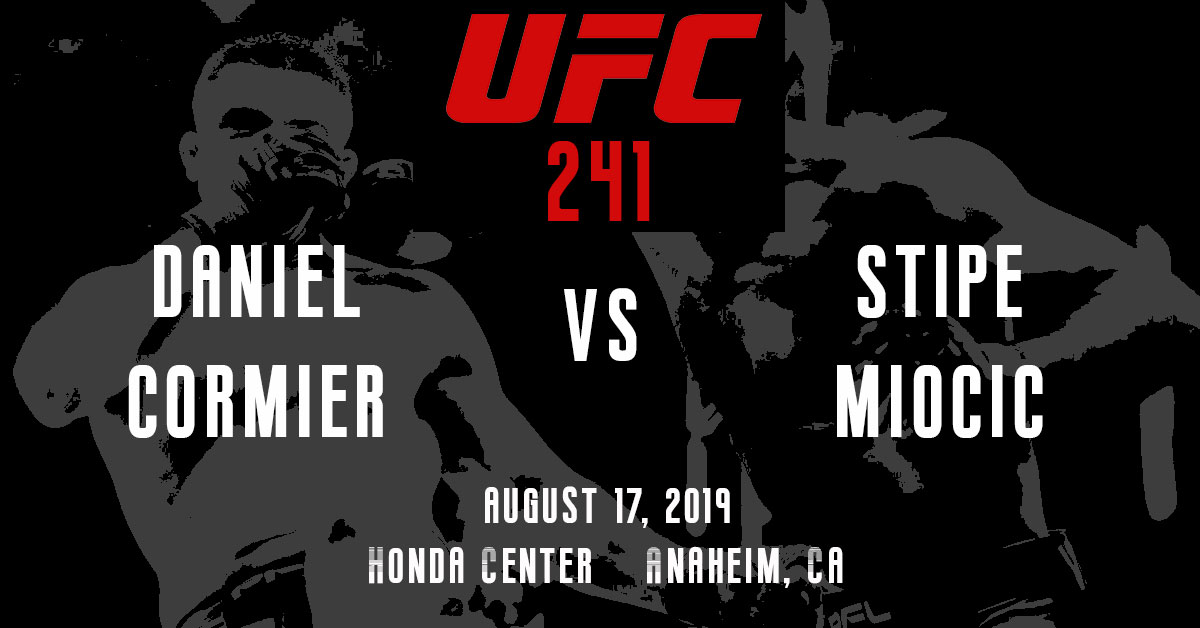UFC 241: Cormier vs Miocic 2 Betting
