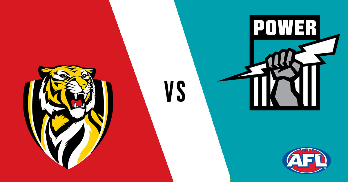 Richmond Tigers vs Port Adelaide Power