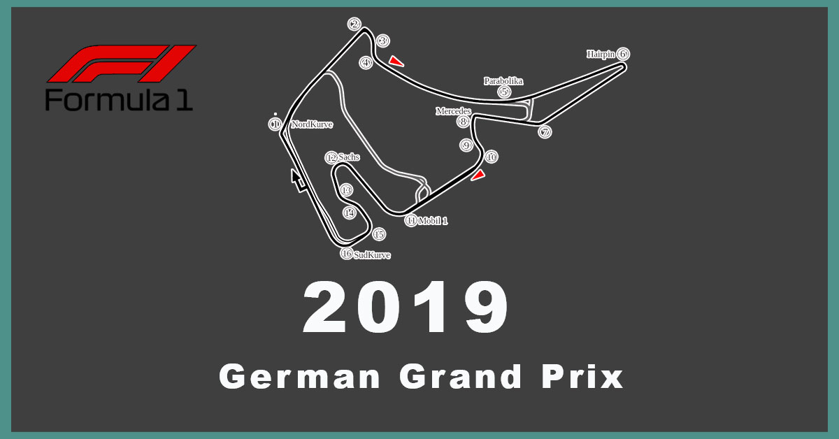 2019 German Grand Prix Betting Odds