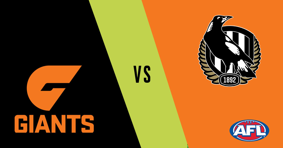 GWS Giants vs Collingwood Magpies July 20, 2019