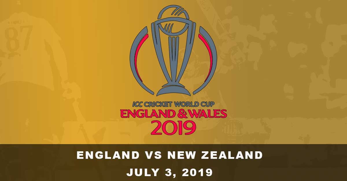England vs New Zealand 7/3/19 ICC Cricket World Cup 2019