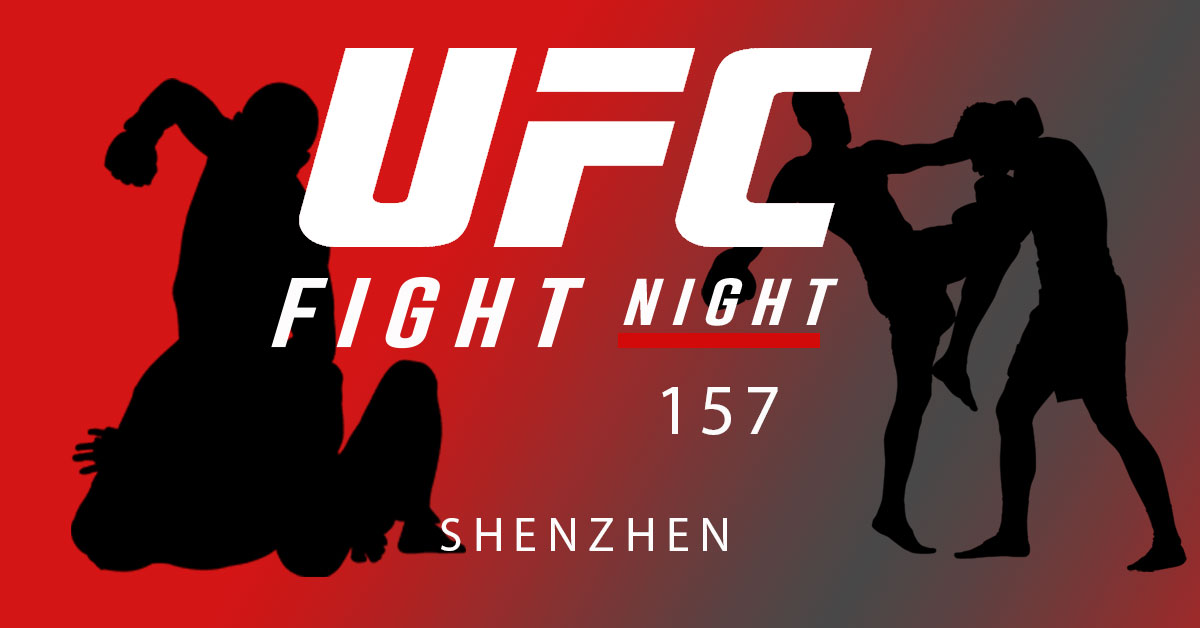 UFC Fight Night Shenzhen: Andrade vs Zhang Betting Odds
