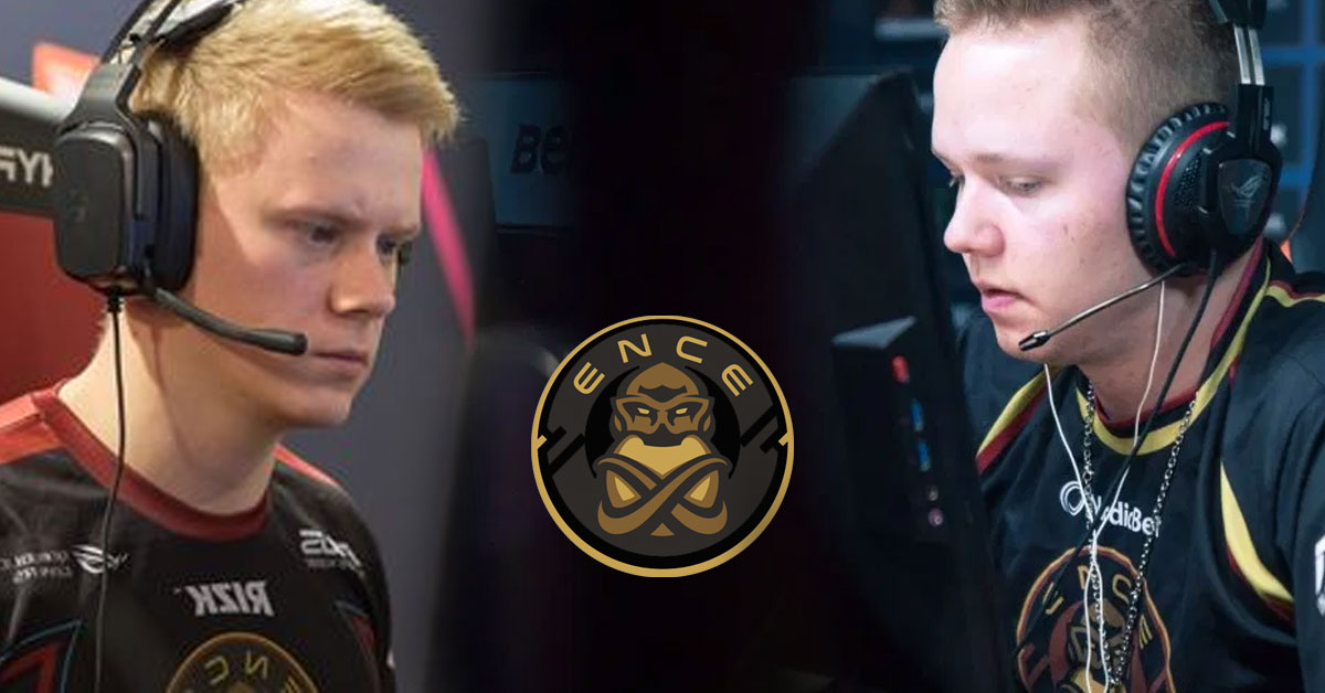 ENCE swaps Aeiral for Sunny - August 2019