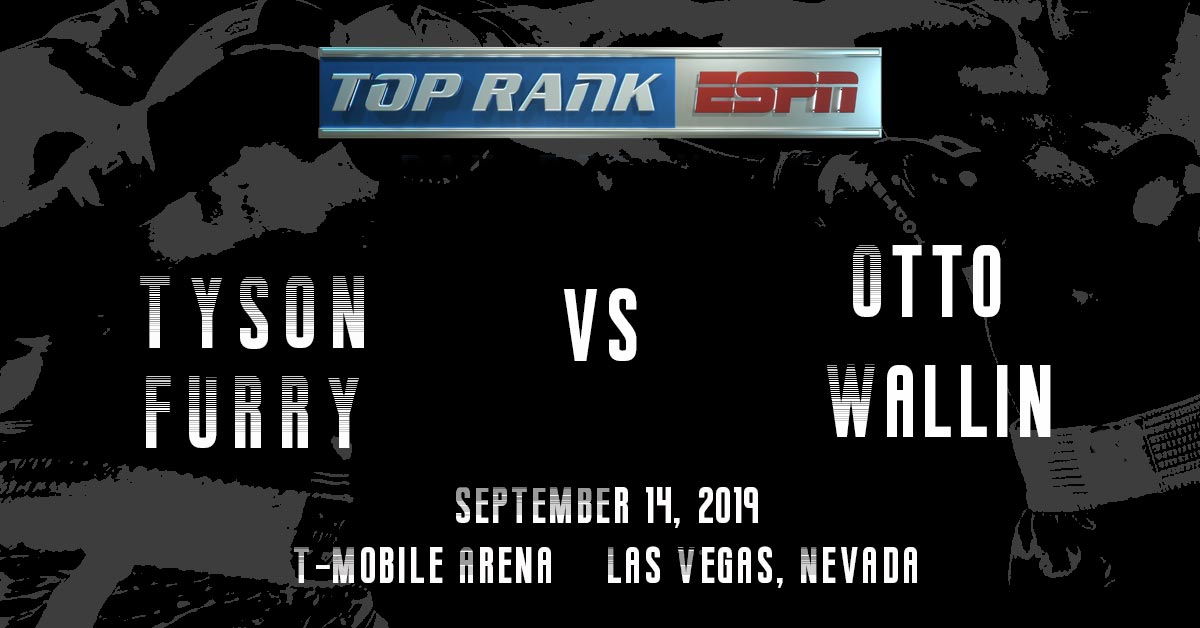 Tyson Fury vs Otto Wallin Boxing Betting Odds