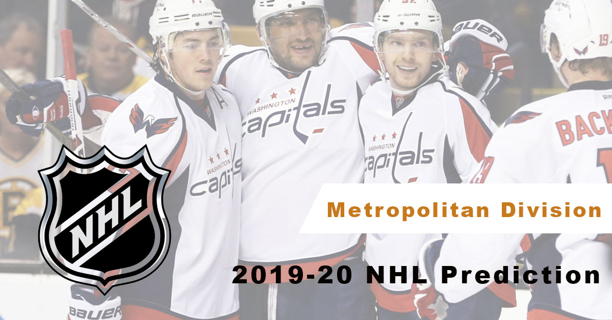 2019-20 NHL Metropolitan Division Pick